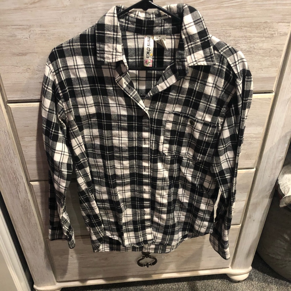 Black & White Flannel